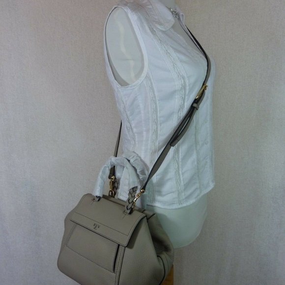 Tory Burch Half Moon Large Satchel - Picture 7 of 7